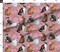 Cat Lover Hearts Pink Feline Meow Kitties Kittens Breeds Love Tabby Custom Printed Fabric by Spoonflower Various Fabrics by the Yard or Fat Quarter